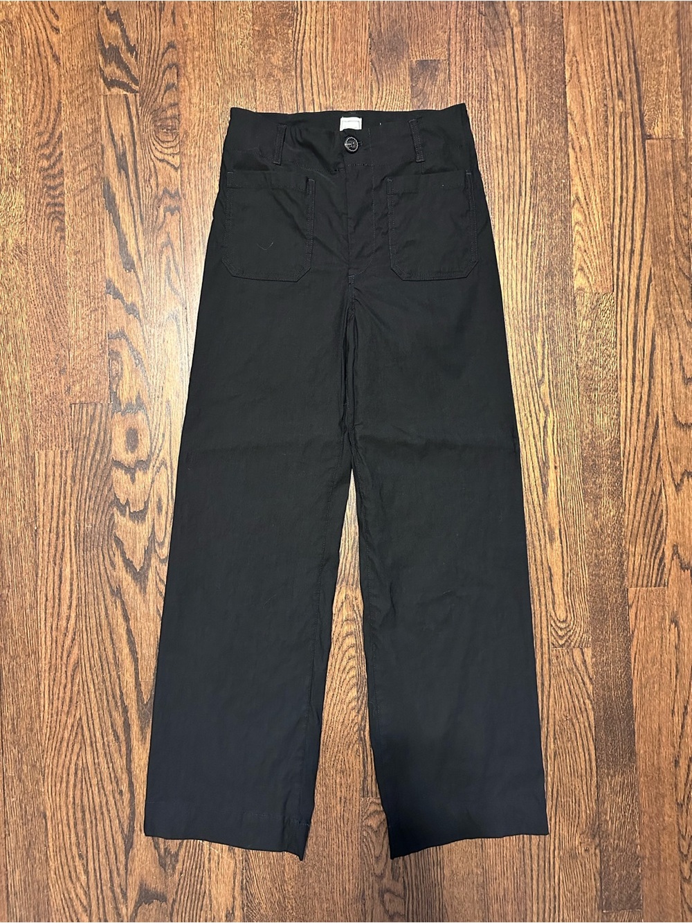 Anthropologie Maeve Colette Magic Fabric Full Length Pants Black 28 *perfect*